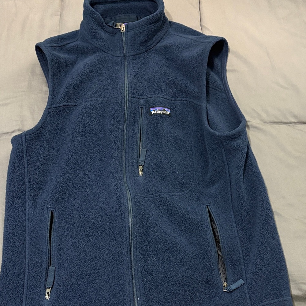 Patagonia Deep Blue Fleece Vest